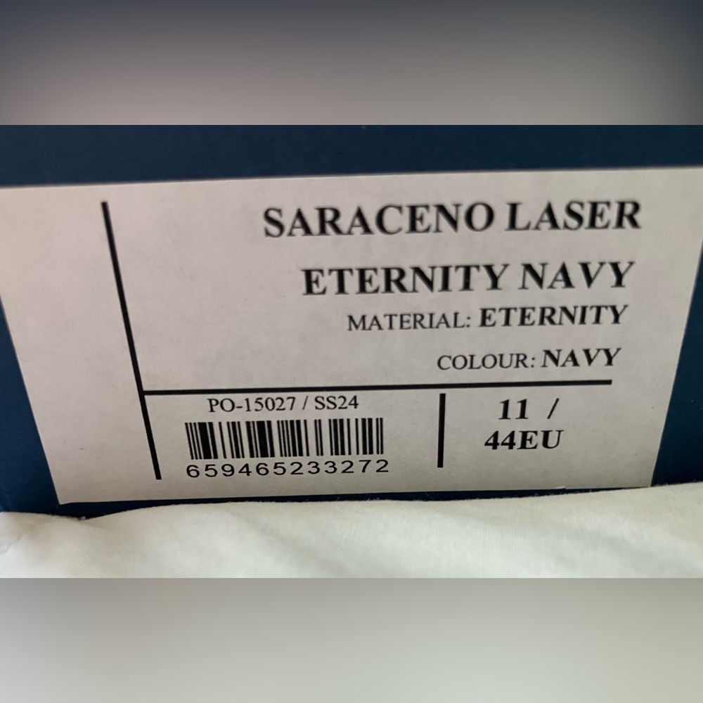 SCARPE DI BIANCO Saraceno Laser Eternity Navy NWT in box - Picture 8 of 8